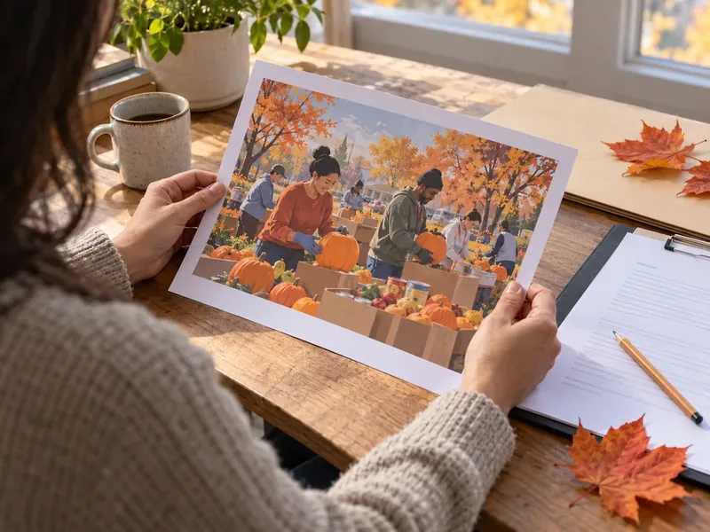 What to Check Before Using AI-Generated Images in an October Charity Campaign
